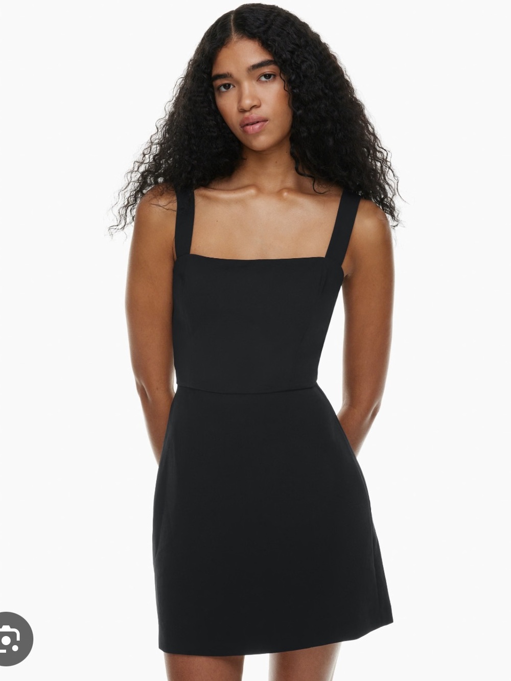 Aritzia Wilfred Aperature Tie-Back Dress